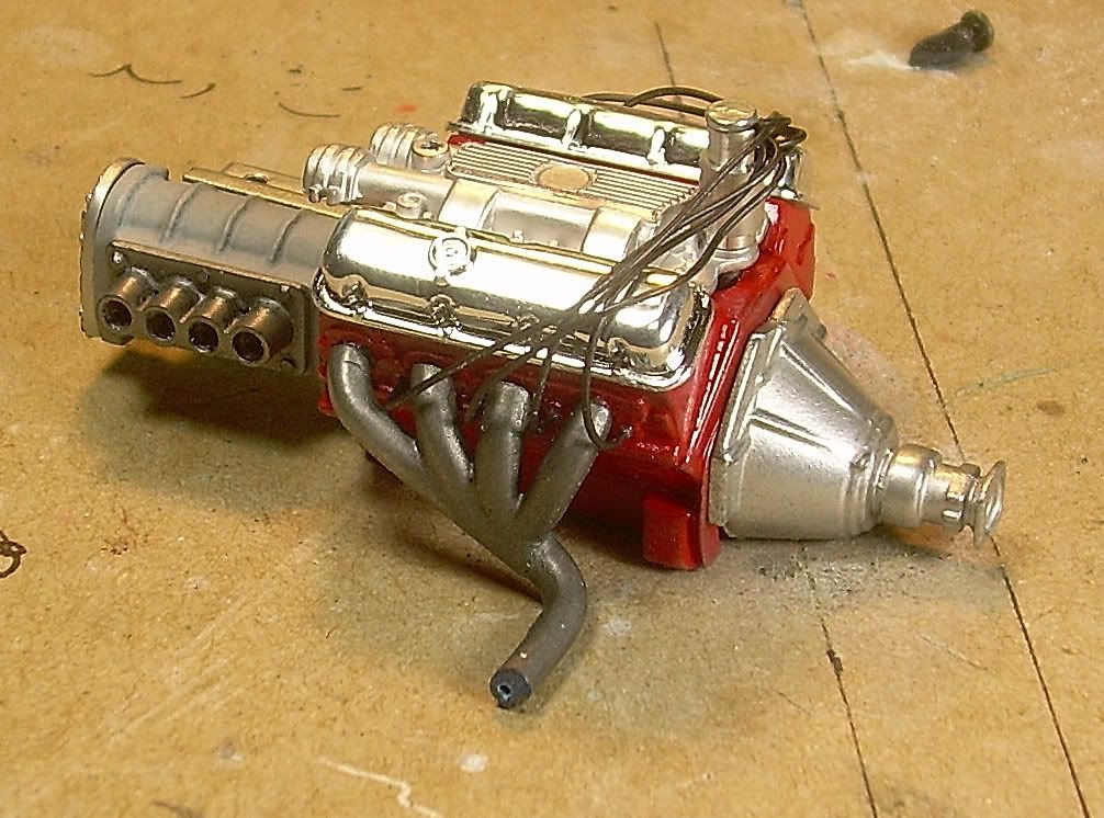 testors prepainted metal car model kit